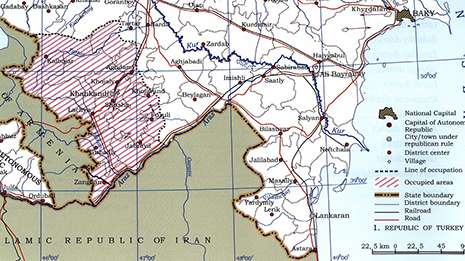 Brief chronology of Armenian occupation